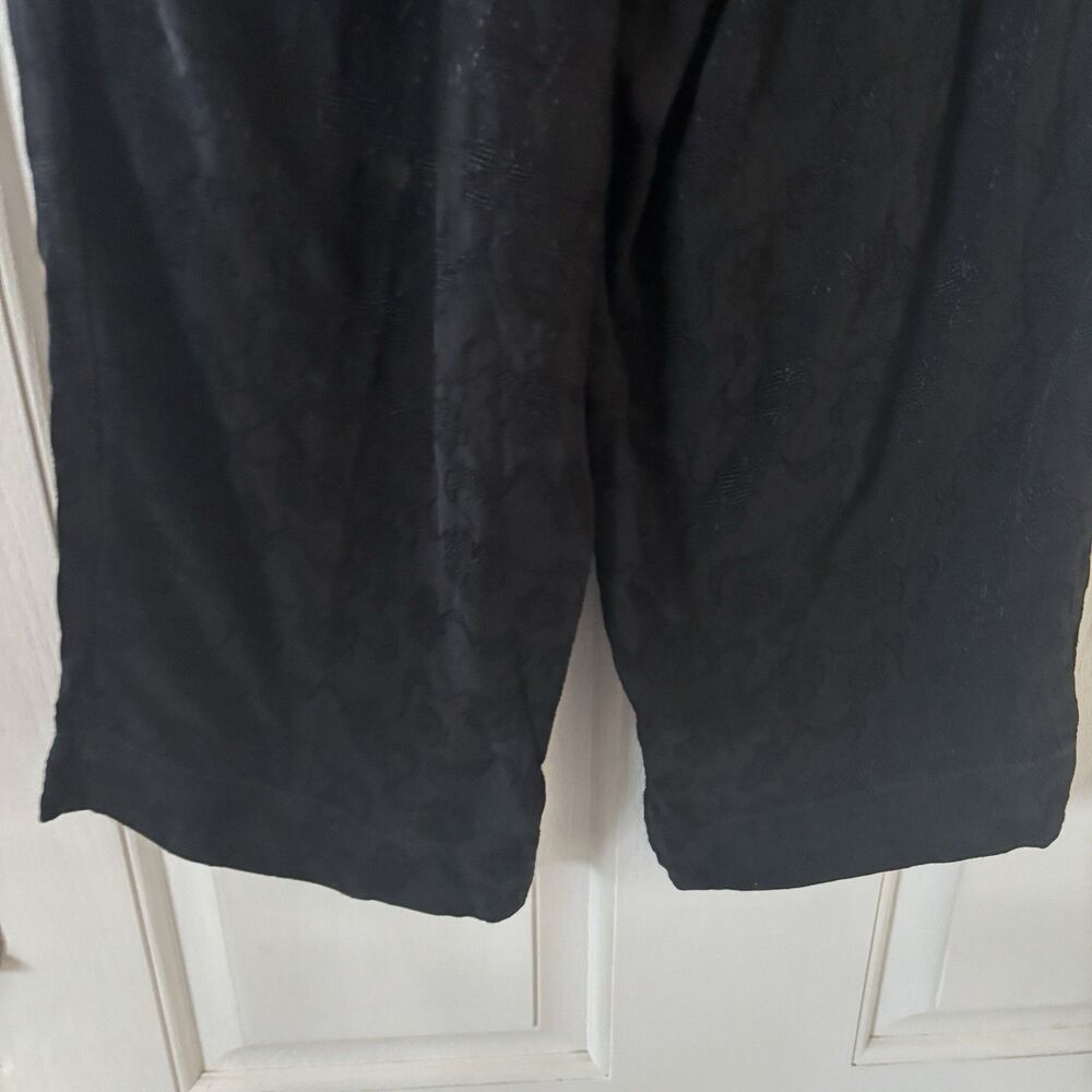 Vintage CP Shades Women Pants SZ Small‎ Sausalito Jacquard Floral Lagenlook Boho - Picture 8 of 10